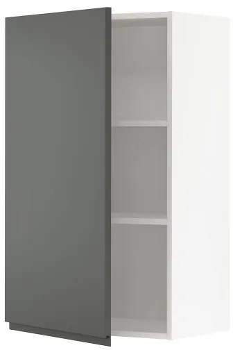 METOD ντουλάπι τοίχου με ράφια, 60x100 cm 294.684.55