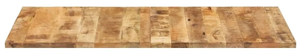 vidaXL Επιφάνεια Τραπεζιού 140x60x(2,5-2,7) εκ Ακατέργαστο Ξύλο Μάνγκο