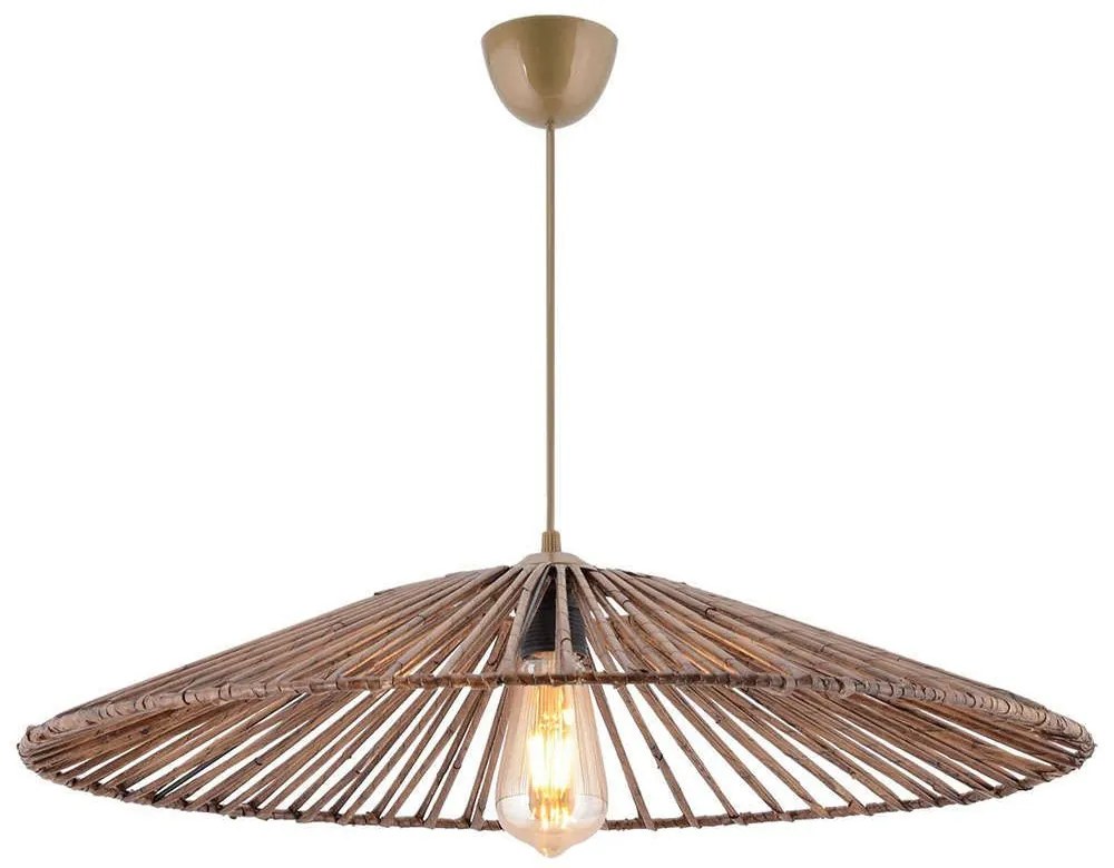 Φωτιστικό Οροφής Conic 390FLH2271 61x61x45cm 1xE27 40W Gold-Brown Opviq