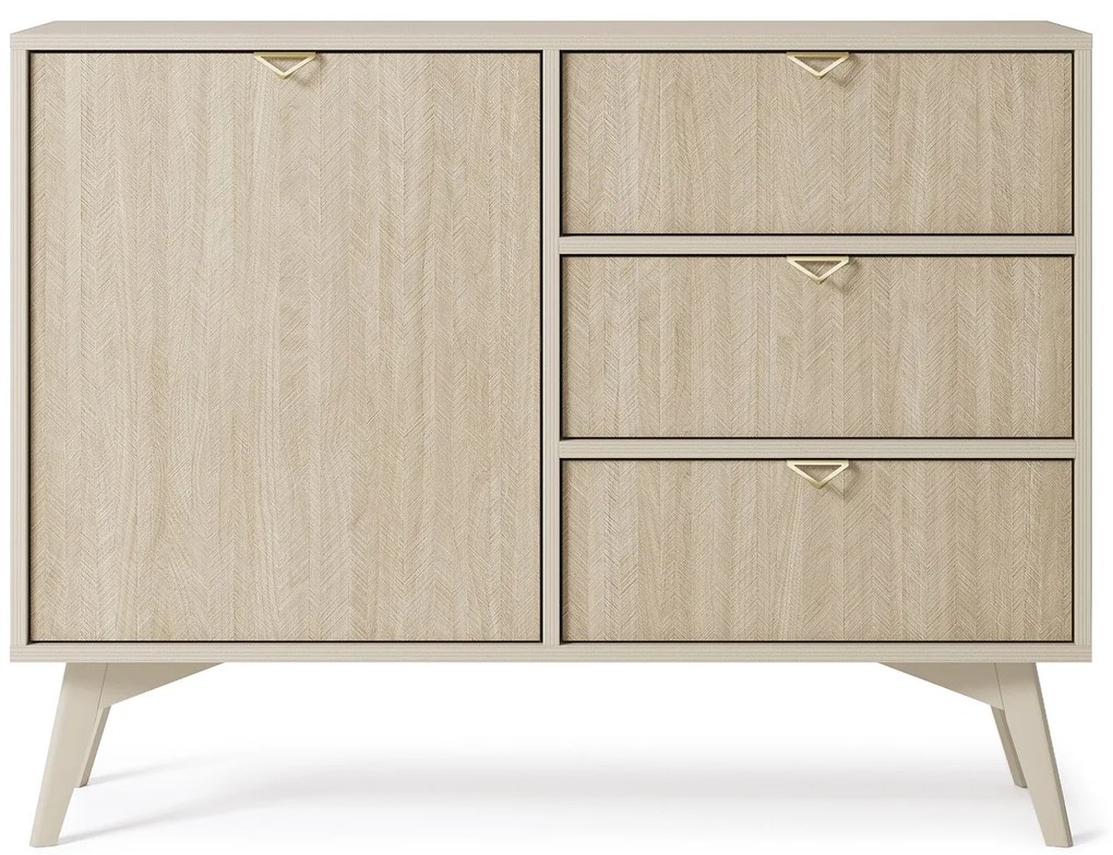 Μπουφές Forest μπεζ 106x81x38cm