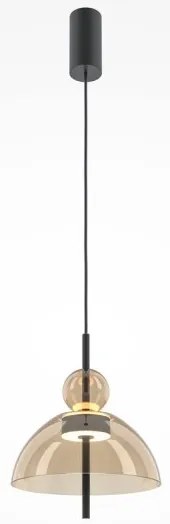 Κρεμαστό Φωτιστικό Οροφής LED 12W Κονιάκ Bangkok MOD185PL-L12CG3K1 Maytoni-MOD185PL-L12CG3K1-Κεχριμπάρι MOD185PL-L12CG3K1