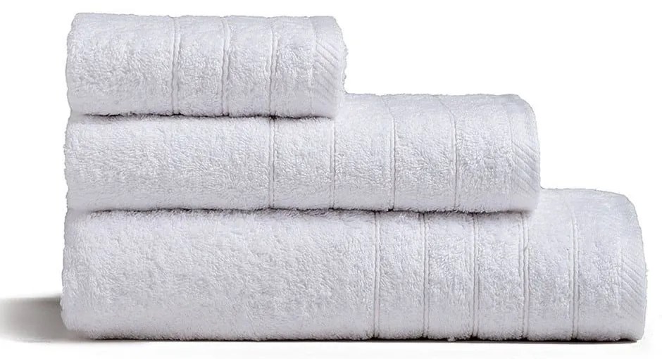 Πετσέτα Fresca White Melinen Προσώπου 50x90cm 100% Cotton