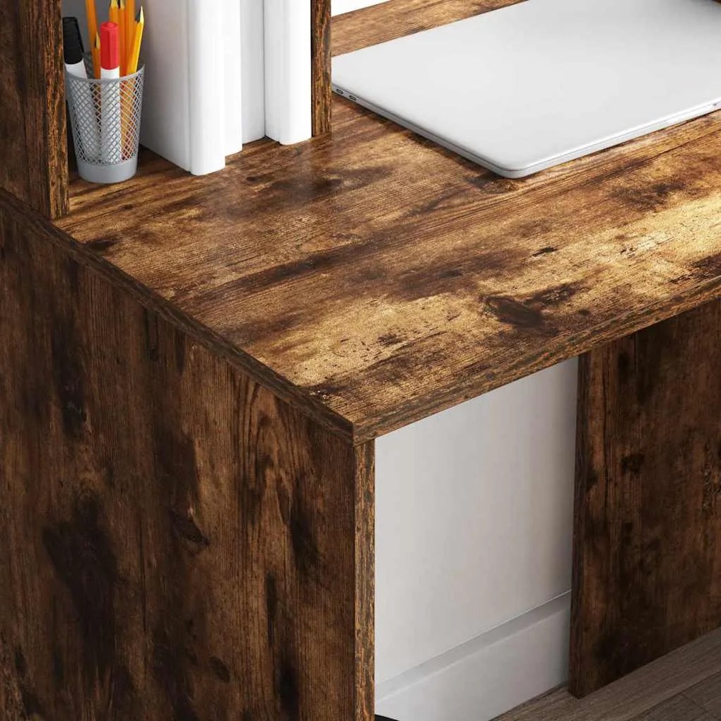 vidaXL Γραφείο Καπνιστή δρυς 91 x 50 x 149 εκ Επεξεργασμένο ξύλο