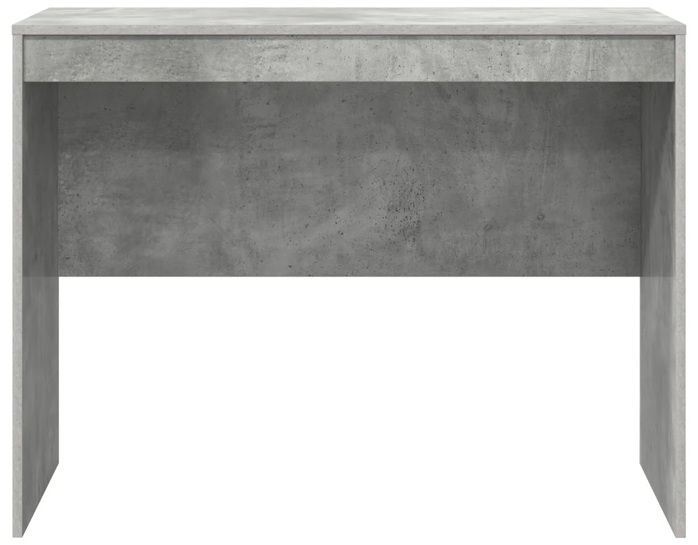 vidaXL Γραφείο Γραφής Γκρι τσιμέντου MDF 100 x 50 x 76 εκ.