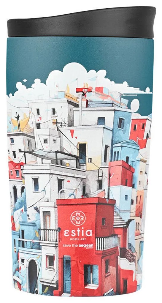Ποτήρι Θερμός 350ml Estia Save The Aegean Travel Mug Urban Mythos 01-25601