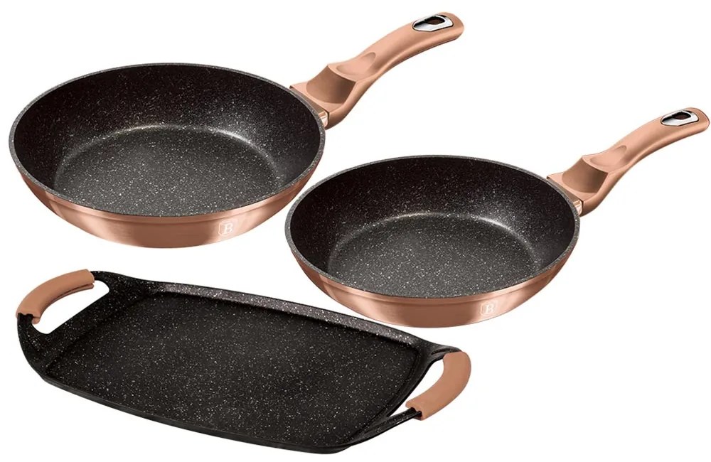 Σετ Μαγείρικής Berlinger Haus 3 τμχ Rose Gold Edition BH-1669