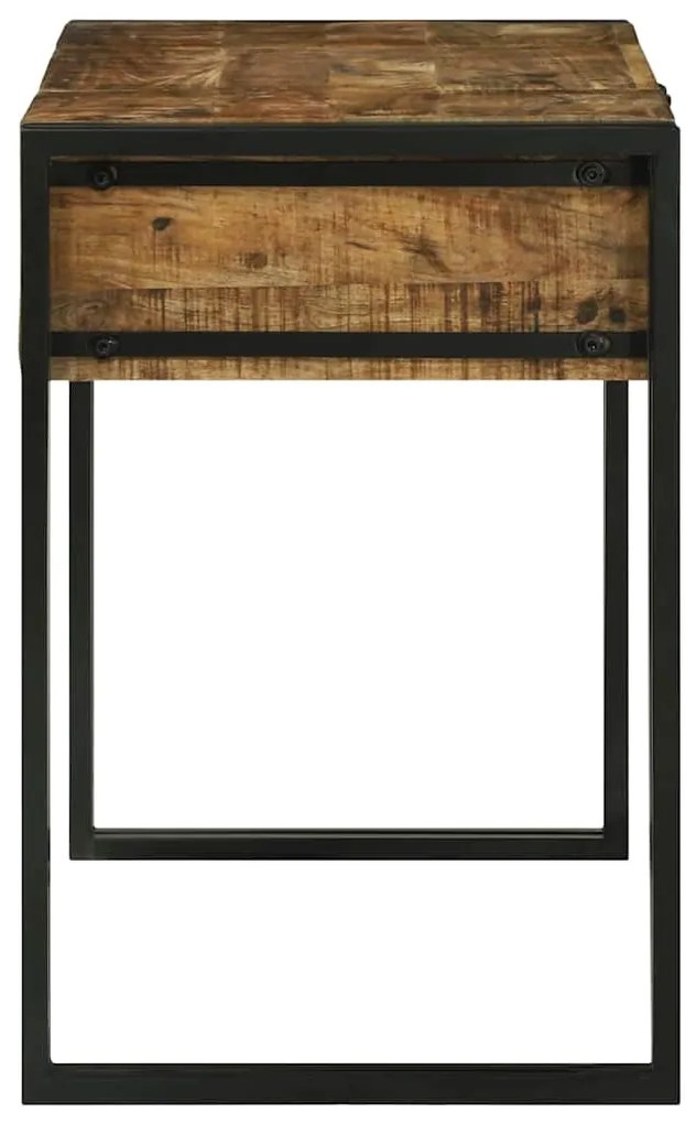 vidaXL Τραπέζια Ντυσίματος Κρεβατοκάμαρας Καφέ Μασίφ ξύλο μάνγκο