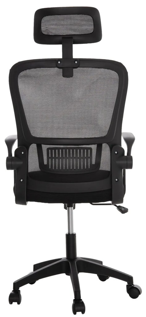 ΚΑΡΕΚΛΑ ΓΡΑΦΕΙΟΥ BLAZER HM1205.01 ΜΑΥΡΟ MESH-ΜΑΥΡΟΣ ΣΚΕΛΕΤΟΣ 60x58x110-130Υεκ.