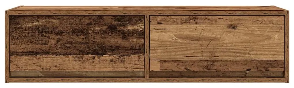 vidaXL Ντουλάπι TV Παλαιό ξύλο 100 x 31 x 25.5 εκ. Επεξεργασμένο ξύλο
