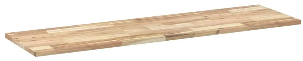 vidaXL Ράφια Κρεμαστά 2 Τεμ. 120x40x2εκ Ακατέργαστο Μασίφ Ξύλο Ακακίας