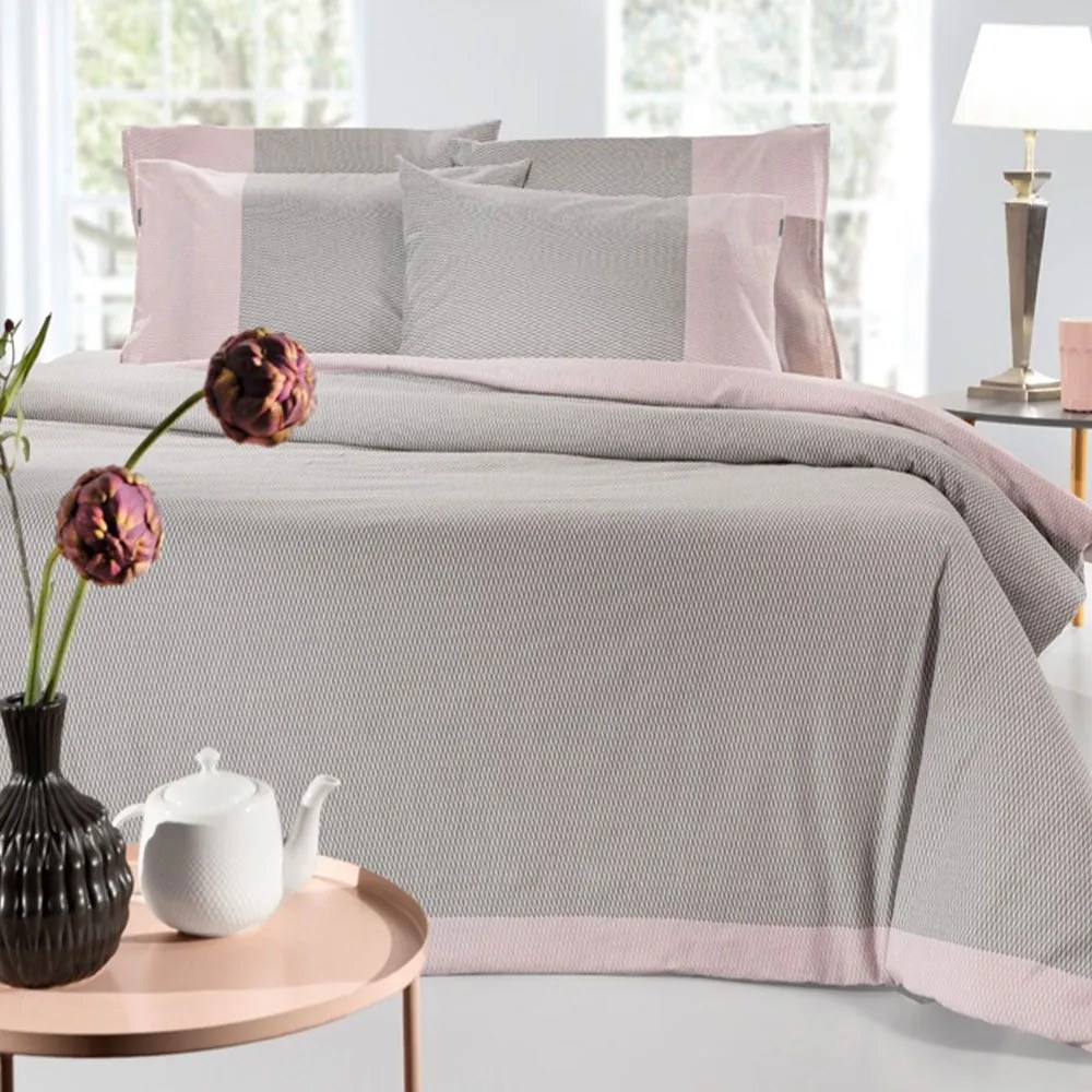 Σεντόνια Φανελένια Verona (Σετ 4τμχ) Charcoal Guy Laroche King Size 270x265cm 100% Cotton Flannel