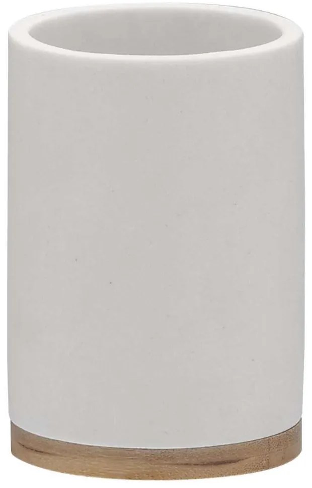 Grace white ποτήρι οδοντόβουρτσας Sealskin