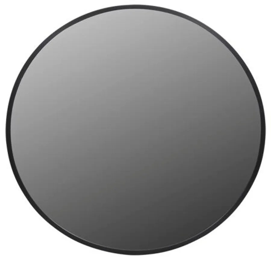 Καθρέπτης Τοίχου 373-223-998 60cm Black Αλουμίνιο,Γυαλί