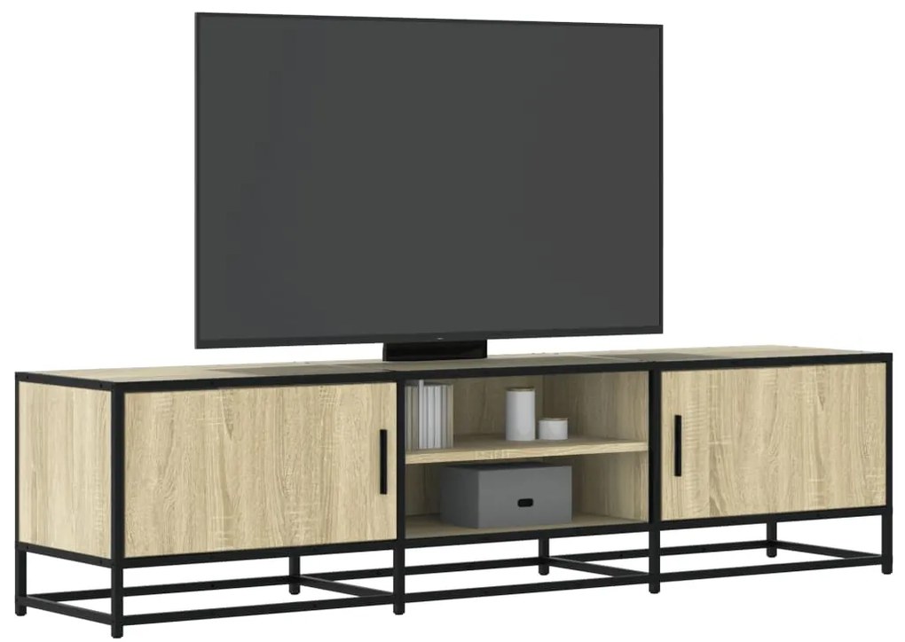 vidaXL Έπιπλο Τηλεόρασης Sonoma Δρυς 160x35x41 εκ. Επεξ. Ξύλο