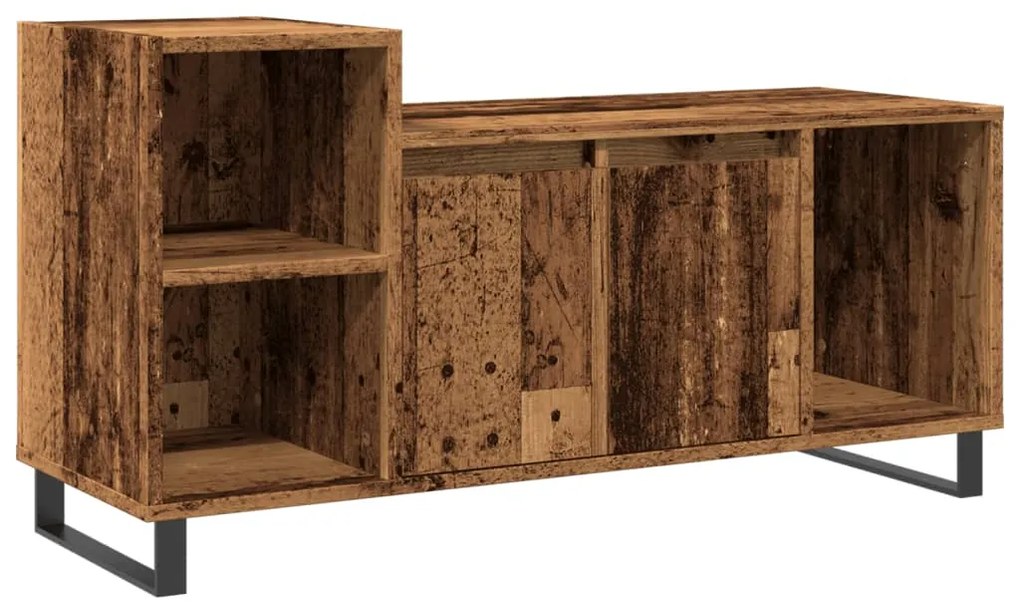 ντουλάπι τηλεόρασης vidaXL Παλιό ξύλο 100x35x55 cm Κατασκευασμένο ξύλο