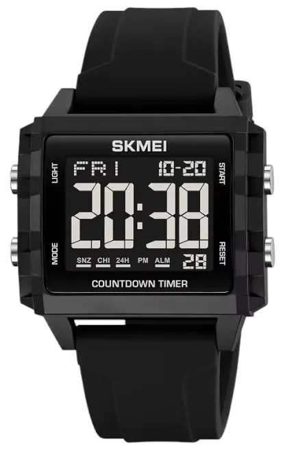 Ψηφιακό ρολόι χειρός - Skmei - 2320 - Black-223205_black