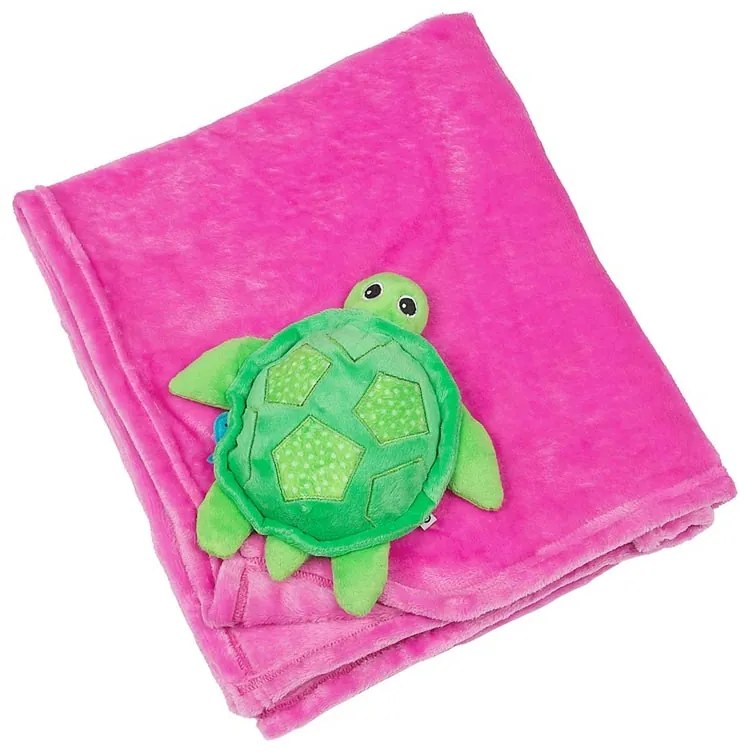Κουβέρτα Fleece Αγκαλιάς (68.5x100) Zoocchini Turtle