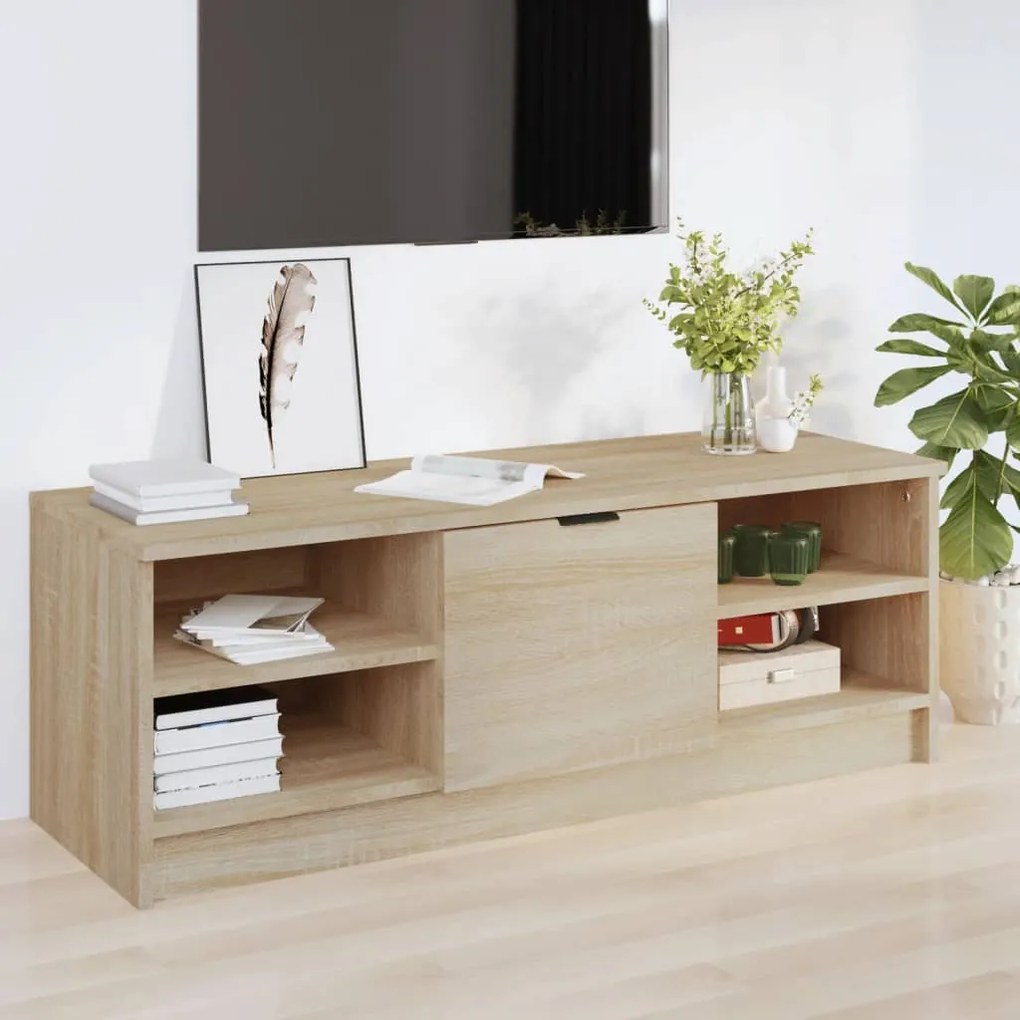 vidaXL Έπιπλο Τηλεόρασης Sonoma Δρυς 102x35,5x36,5εκ. Επεξεργ. Ξύλο