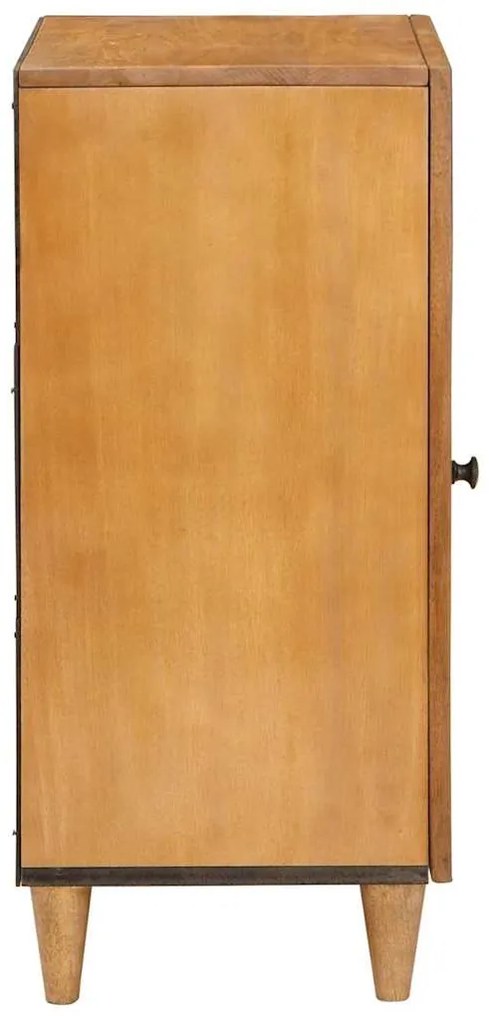 vidaXL Πλαϊνό γραφείο Ανοιχτό καφέ 33.5 x 40 x 75 εκ