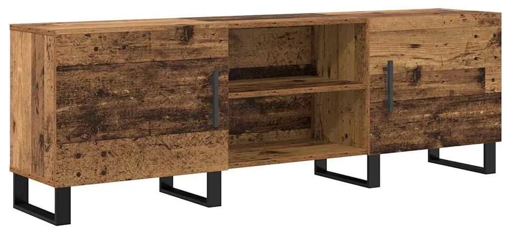 vidaXL Ντουλάπι TV με ράφι με αποθήκευση με πόρτα 150 x 30 x 50 cm Επεξεργασμένο ξύλο