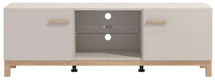 Έπιπλο τηλεόρασης ESSEX 154 3K2V Cashmere 154x42x51εκ 154x42x51 εκ.