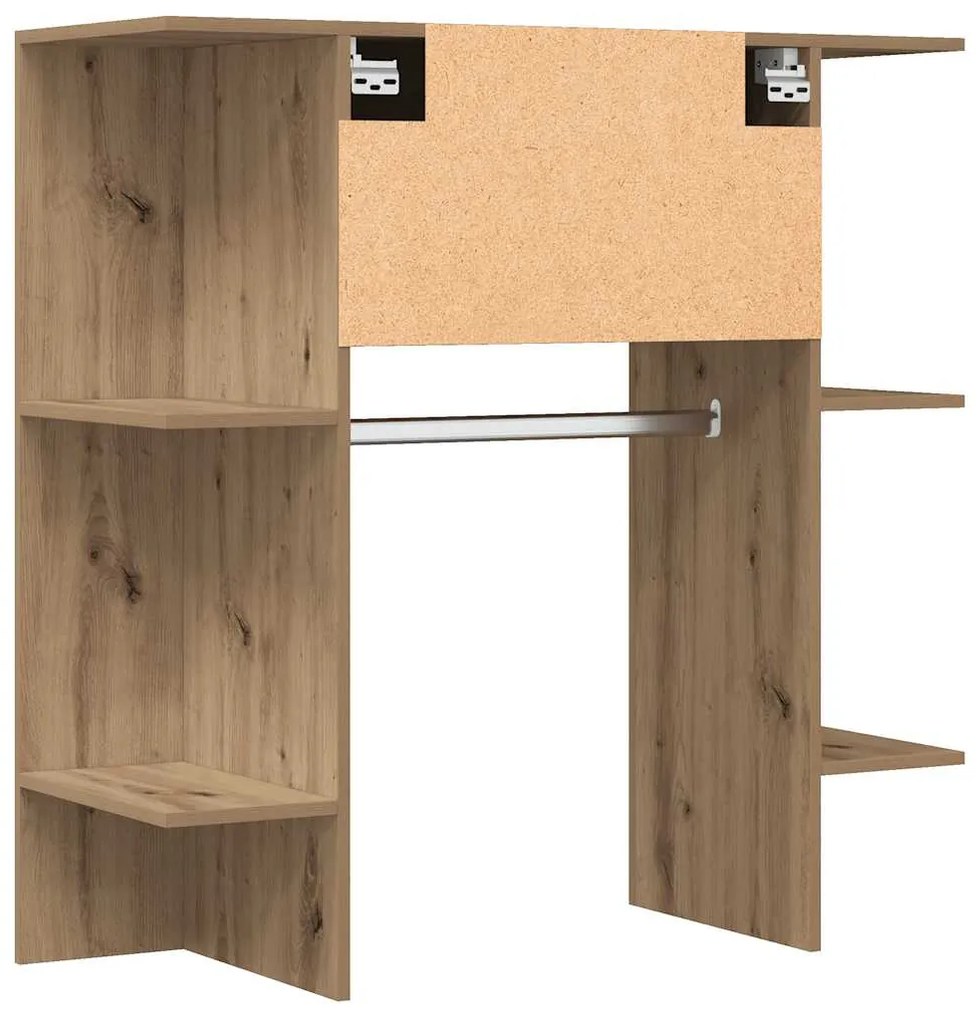vidaXL Ντουλάπι διαδρόμου Δρυς τεχνίτης 97,5x37x99 cm Ξύλο μηχανής