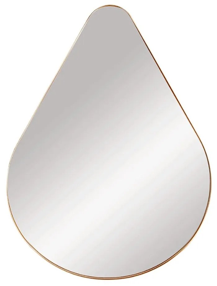 Καθρέπτης Τοίχου Britta 1430679 80x100cm Gold Mirrors &amp; More Metal, Glass