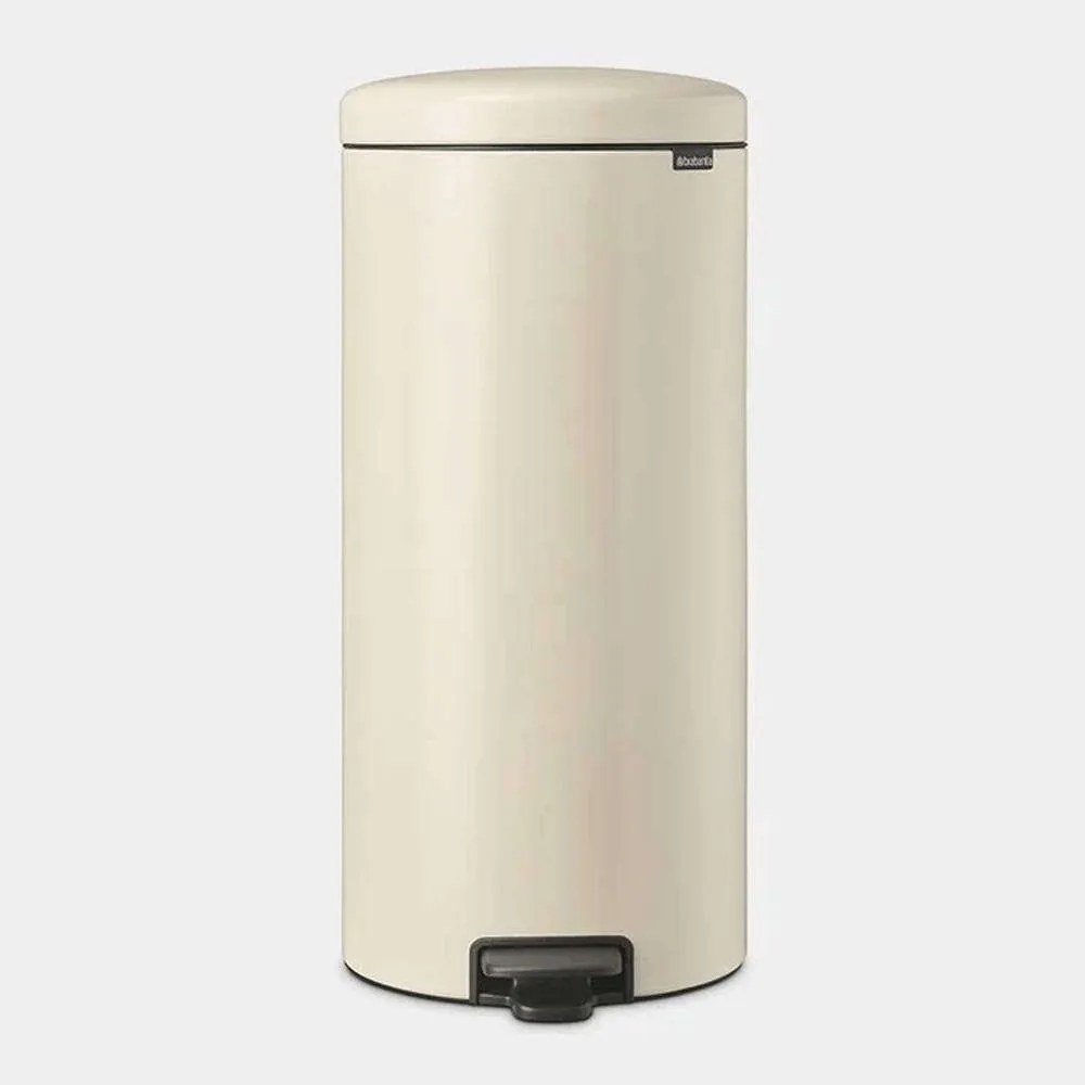 Κάδος Απορριμμάτων New Icon 30Lt 081.1499/62 29,3x38x67,9cm Beige Brabantia Steel