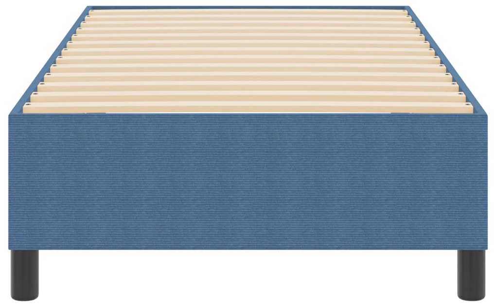 vidaXL Κρεβάτι Box Spring Μπλε 100x200 εκ Κορντούρα
