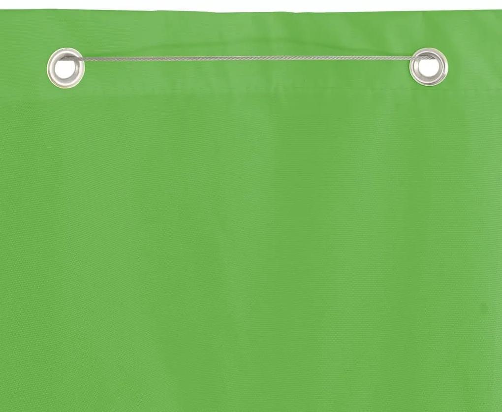 Διαχωριστικό Βεράντας Ανοιχτό Πράσινο 140x240 εκ. Ύφασμα Oxford - Πράσινο