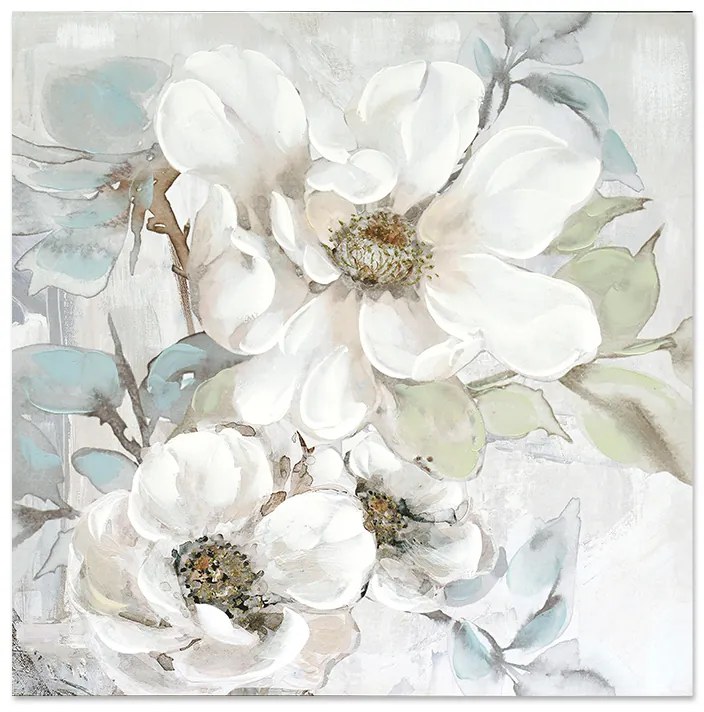 Πίνακας ArteLibre "Φύση" Καμβάς 80x80x3cm-14690063