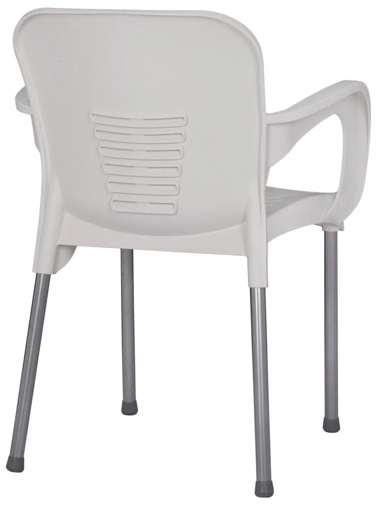 ΠΟΛΥΘΡΟΝΑ ΠΟΛΥΠΡΟΠΥΛΕΝΙΟΥ RECYCLED KAREK  ΛΕΥΚΟ ΧΡΩΜΑ 59,5x59x81Y εκ. 59.5x59x81 εκ.