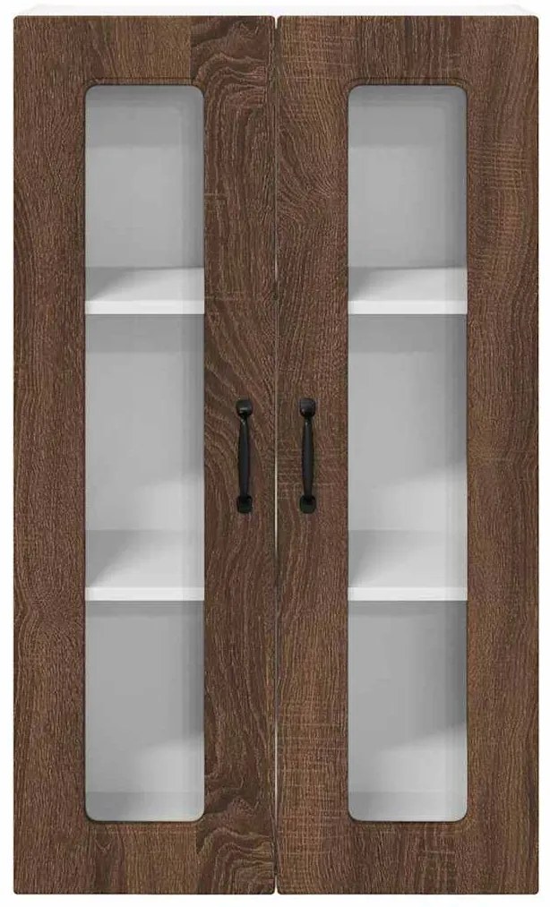 vidaXL Ντουλάπα Κουζίνας με ράφι Καφέ δρυς 60 x 31 x 100 εκ.