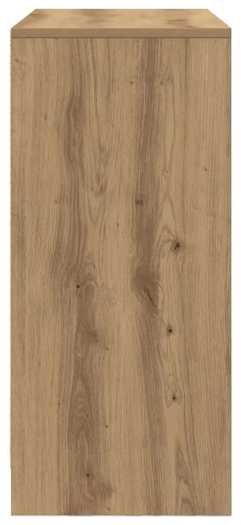 Συρταριέρα με Συρτάρια Τεχνίτης Δρυς 80x34x76 εκ. Επεξ. Ξύλο 861543