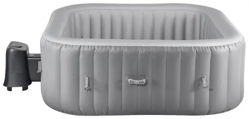 VEVOR Inflatable Hot Tub 4 to 6 Person 1850 x 660mm Square Portable Outdoor Spa