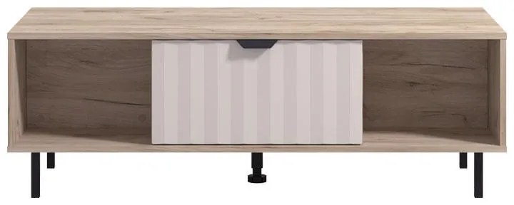 Τραπεζάκι Σαλονιού Vandea Γκρί Δρύς - Cashmere 121x55x42 εκ. 121x55x42 εκ.