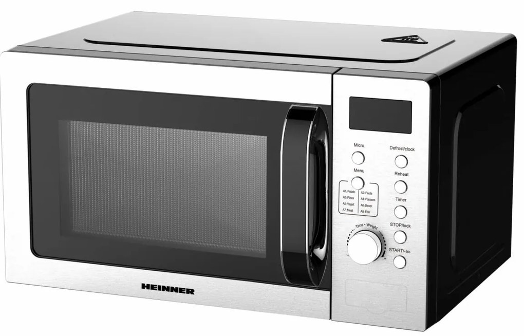 Heinner HMW-D2060SS Φούρνος Μικροκυμάτων 20lt, Inox