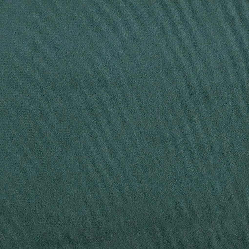 Κρεβάτι Boxspring χωρίς Στρώμα Σκούρο Πράσινο 200x210εκ 3315846