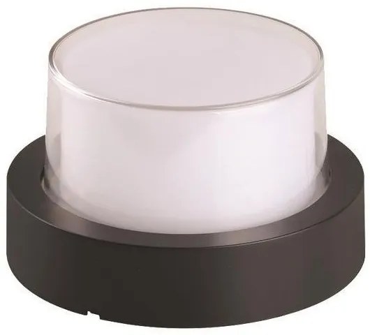 Απλίκα Φωτιστικό Τοίχου LED 12W Φ169X100 3000K IP65 145-20202 Eurolamp-145-20202-Μαύρο-Λευκό 145-20202
