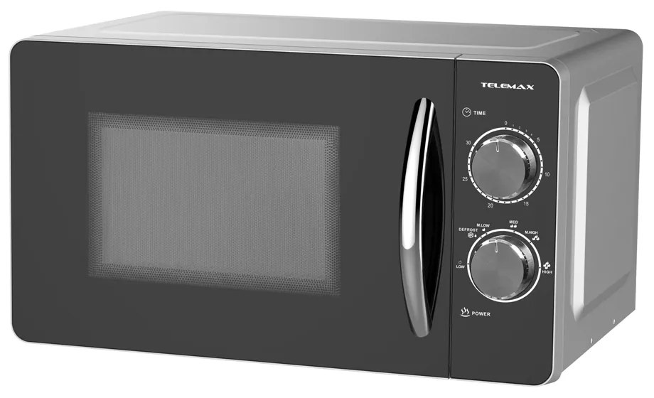 Telemax 20MX71L Φούρνος Μικροκυμάτων 20lt 700W Inox