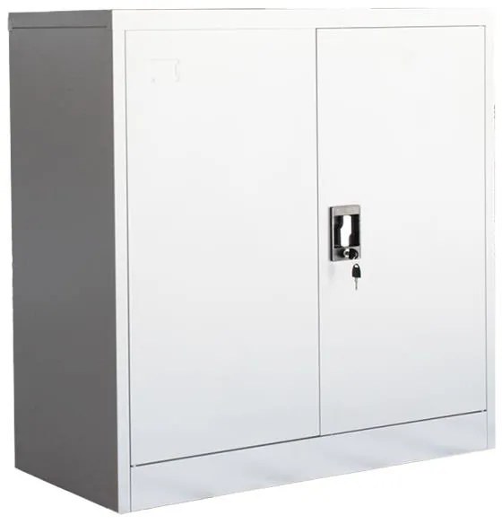Ντουλάπα Armon I Μεταλλική Ανοιχτό Γκρί 90x40x90 εκ. 90x40x90 εκ.