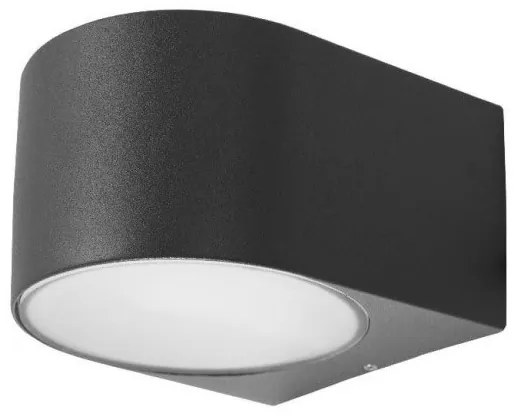 Απλίκα Φωτιστικό Τοίχου Αλουμίνιο Mayor H7 Φ17 ForLight-PX-0005-ANT-Ανθρακί PX-0005-ANT