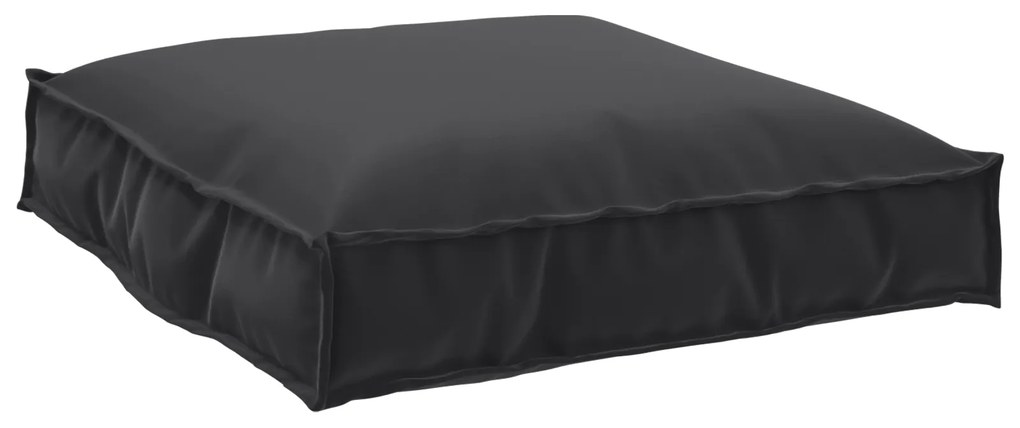 vidaXL Μαξιλάρι Παλέτας για Καθίσμα Μαύρο 70x70x12 εκ. Ύφασμα Oxford