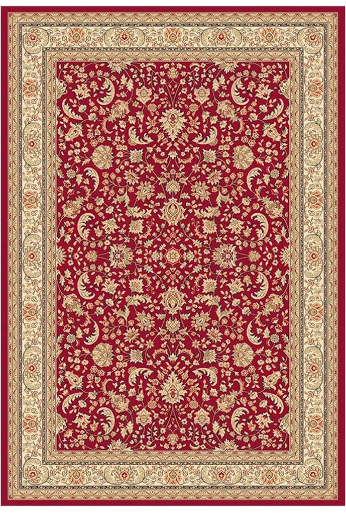 Χαλί Hali 7677/014 Red-Beige Carpet Couture 170X230cm