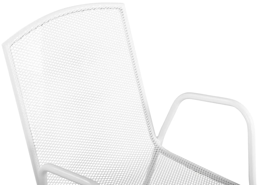 Καρέκλα - Πολυθρόνα ELIJAH C5005.02 Μεταλλική Λευκή 54x62x89Υ εκ. 54x62x89 εκ.