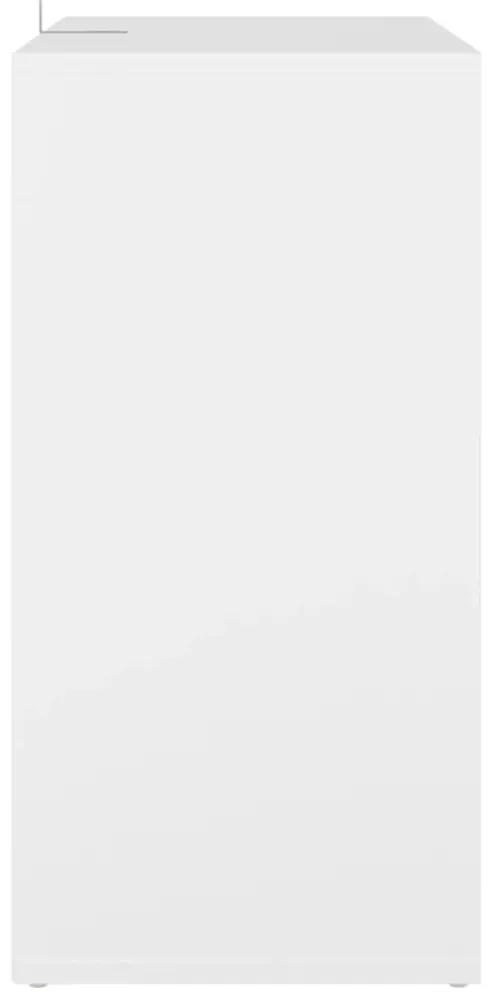 Παπουτσοθήκη Λευκή 60 x 35 x 70 εκ. από Μοριοσανίδα - Λευκό