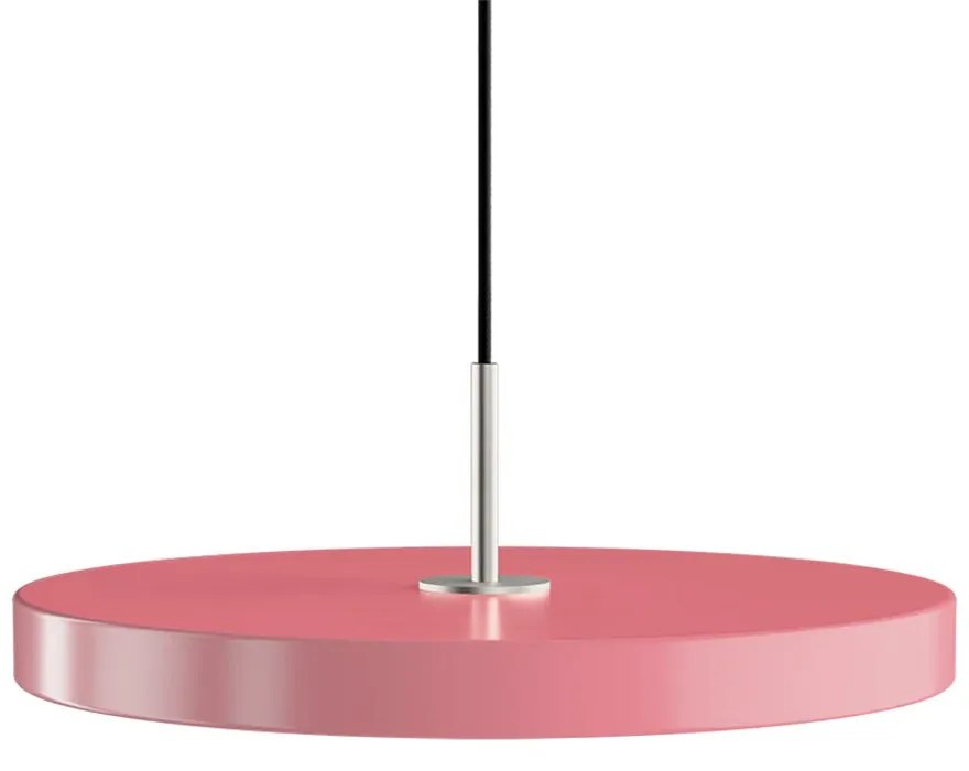 Φωτιστικό Οροφής Asteria Medium Steel 2422C4172 Φ43x4cm Led 1300lm 16W 3000k Nuance Rose Umage
