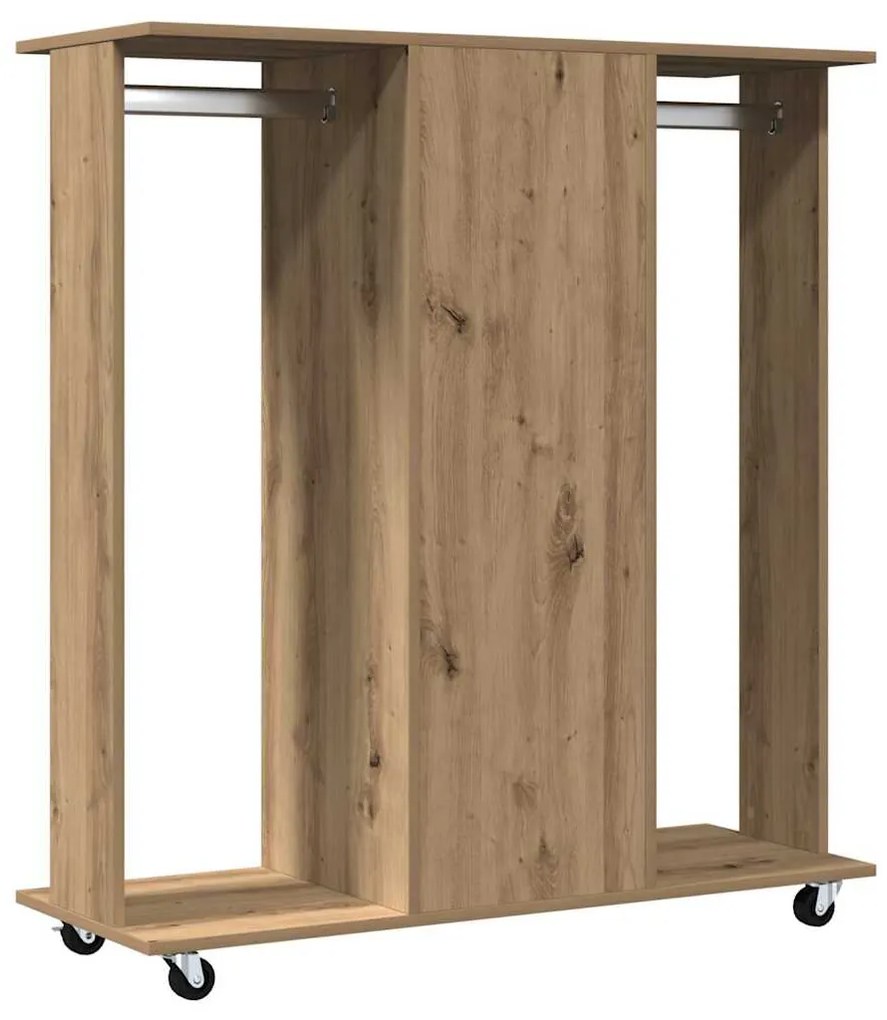 vidaXL Ντουλάπα artisan δρυς 102 x 38 x 110 εκ. Επεξεργασμένο ξύλο