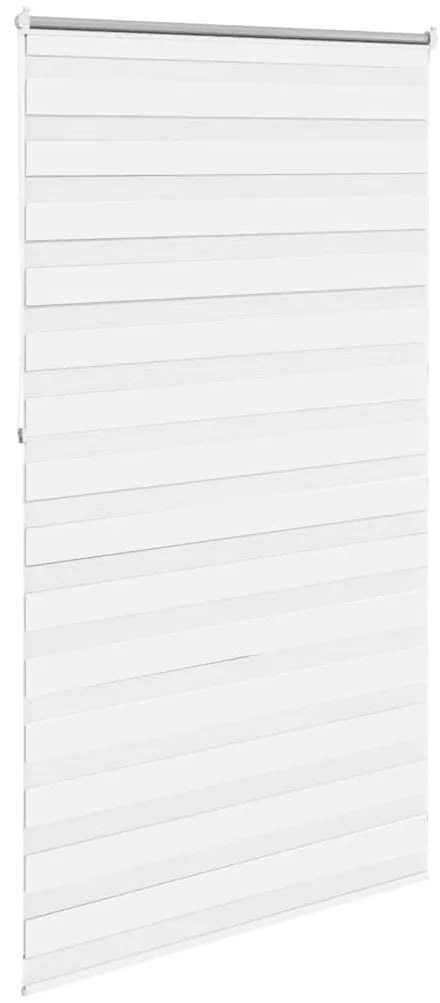 vidaXL Ρόλερ Zebra Λευκό 120 x 230cm