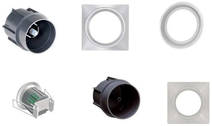 Εξαρτήματα για τα φωτιστικά Lipso LED όδευσης και ασφαλείας αυτόνομα Legrand-660944 660944